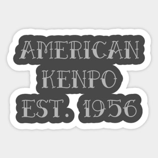 American Kenpo Sticker